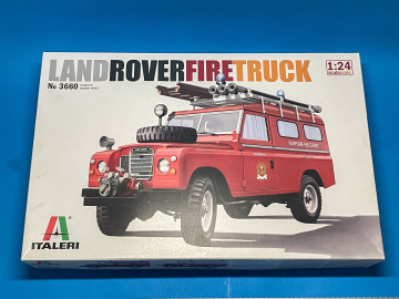 USZKODZONY Land Rover Fire Truck Italeri 3660