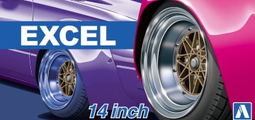 Felgi+opony 14 cali Excel Aoshima 05471