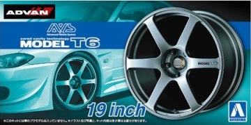 Felgi+opony 19 cali Advan AVS model T6 Aoshima 05379