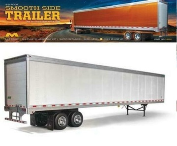 Naczepa 53 ft Smoothside Trailer - Moebius Models 1303