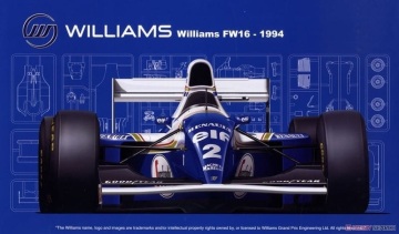 Bolid F1 Williams FW16 1994 Fujimi FUJ09212